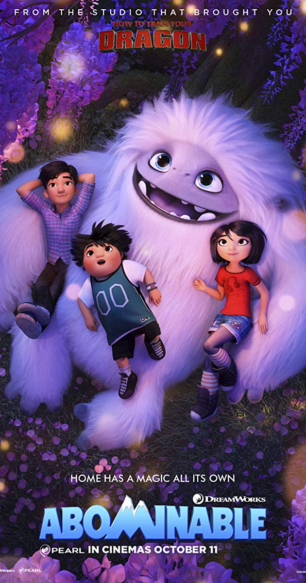 Abominable 2019, from DreamWorks Animation, by Pearl Studio.