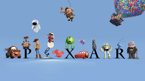 Logo for Pixar animation.