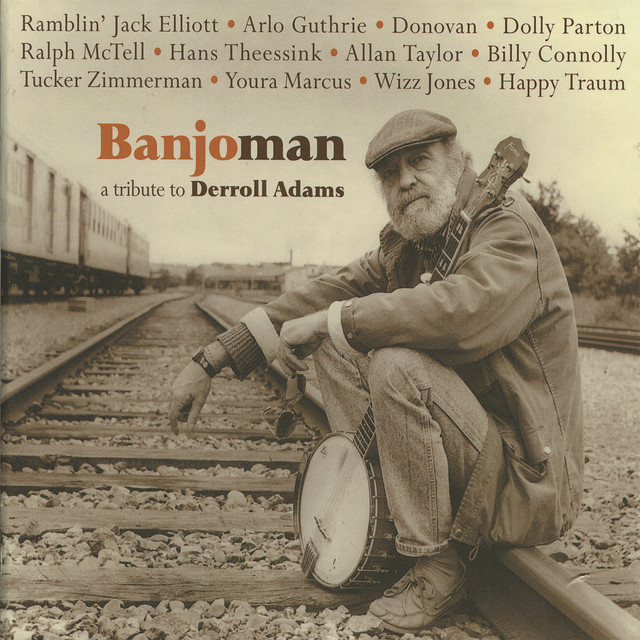 Cover for the compilation album 'Banjoman: A Tribute To Derroll Adams' in 2002.