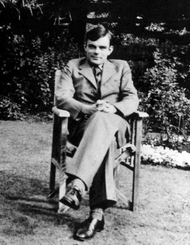 Alan Turing at 1930.